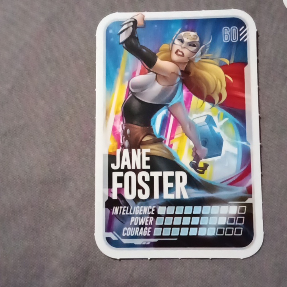Jane Foster Marvel Card #60
